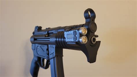 The Magpul ESK (Enhanced Selector Kit) offers a variety of selector levers for the Magpul SL Grip Module & HK Polymer Trigger Housings. . Mp5k flashlight grip